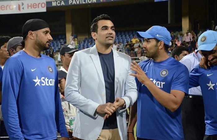 Harbhajan Singh and Zaheer Khan