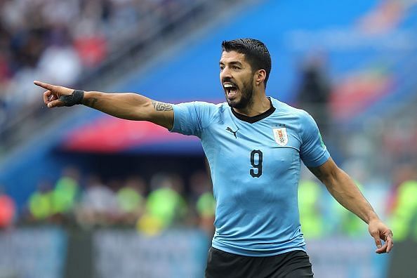 Luis Suarez will spearhead the attacking