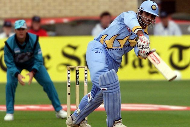 India made some changes with their yellow pattern for the 1999 ICC Cricket World Cup.