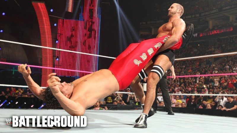 Cesaro Swing on The Great Khali