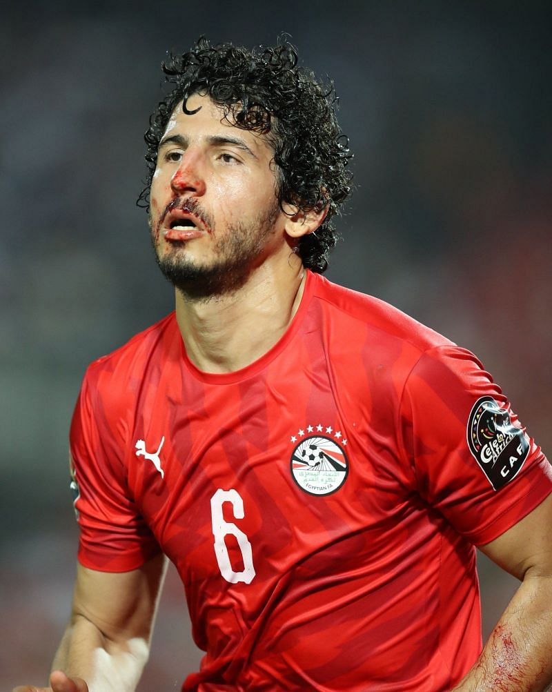 Ahmed Hegazi was a commanding presence in the central defence