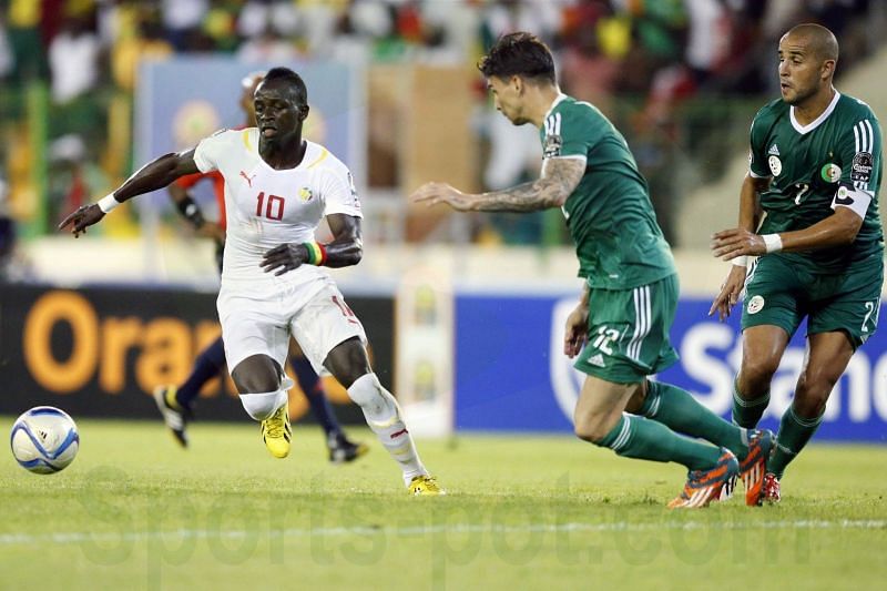 Sadio Mane was the focal point of Senegalese attack