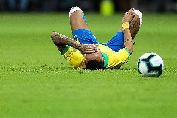 An end to Neymar's Copa America dreams after picking up an injury in a friendly against Qatar