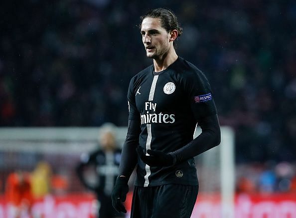 Rabiot has spent his entire professional career at PSG