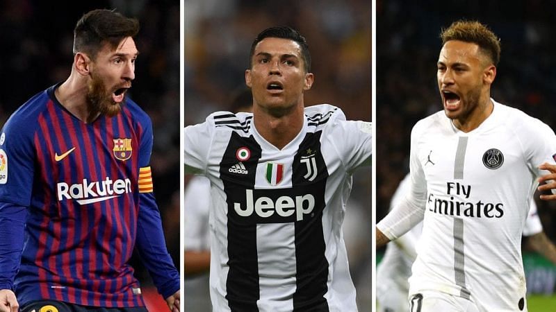 Messi, Ronaldo, and Neymar all find their places on this list.
