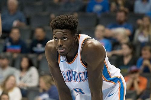 Jerami Grant was one of the Oklahoma City Thunder's best performers during the 18-19 season