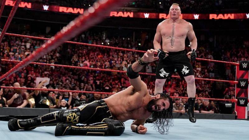 A rivalry between Lesnar and Rollins makes sense, but shouldn&#039;t have been the only focus