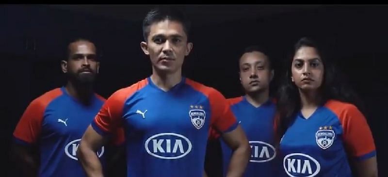 Bengaluru FC have revealed their home jersey for the upcoming 2019-20 ISL season