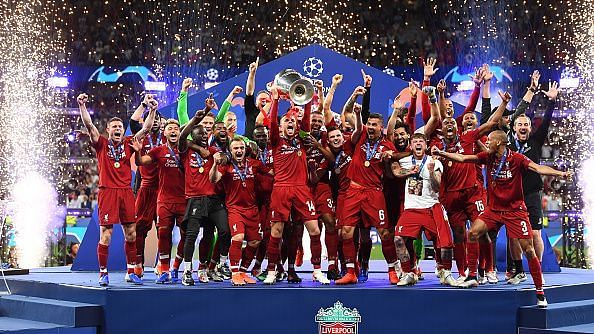 Liverpool wins the UEFA Champions League.