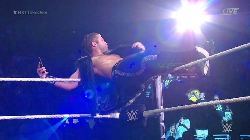 Tyler Breeze returned to NXT