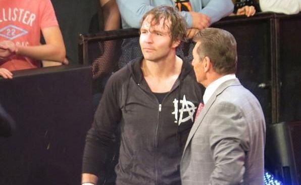 Jox Moxley and Vince McMahon