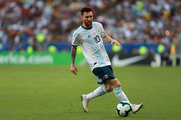 Lionel Messi is not looking his usual s at the Copa America