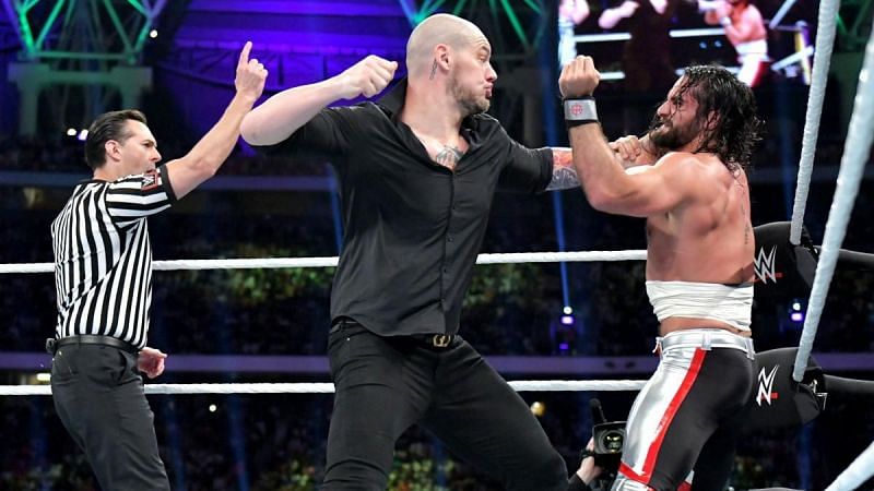 Does Corbin think he deserves another title shots after how he treated the ref?