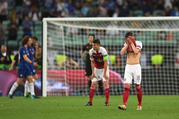 Chelsea beat Arsenal in the UEFA Europa League Final