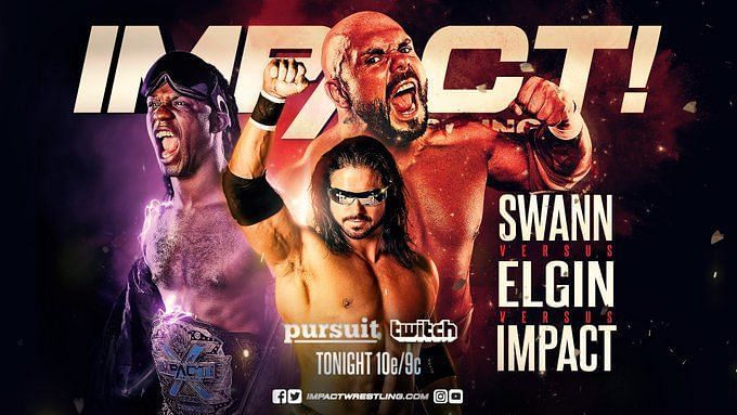 Rich Swann&#039;s war against Impact and Elgin continued tonight with an incredible Triple Threat