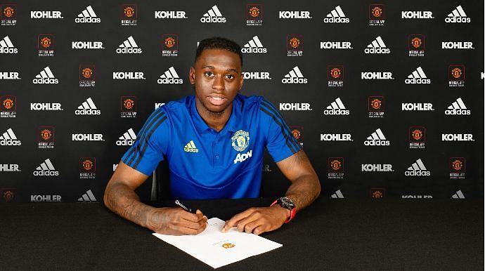 Aaron Wan-Bissaka signed a five-year contract with Manchester United