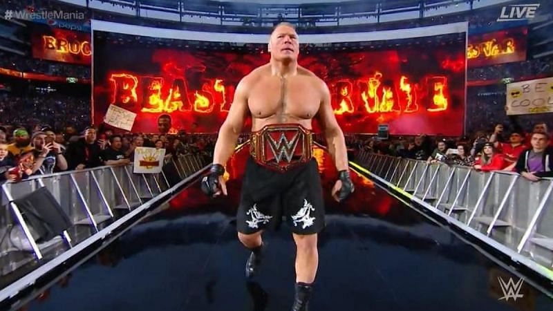 Brock Lesnar wants to main event WrestleMania again