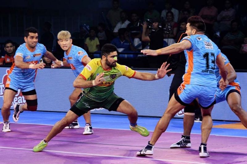 Pardeep Narwal has the most raid points in the history of the league