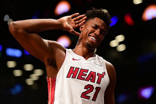 Hassan Whiteside was expected to leave the Heat this summer