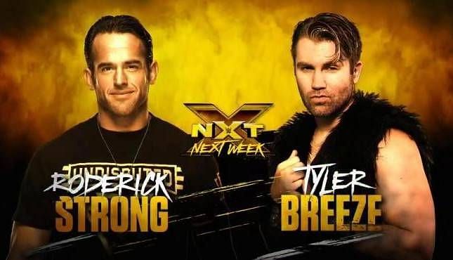 This will be Tyler Breeze&#039;s first singles match on NXT TV since he made his return to NXT.