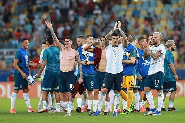 Argentina showed great teamwork which had been lacking in previous matches