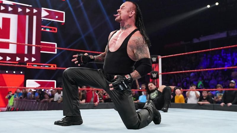 The Undertaker on RAW this week