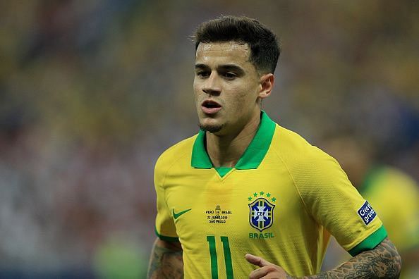 The attacker is currently on international duty with Brazil in the Copa America