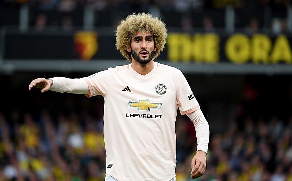 Fellaini failed to live up to his reputation at Manchester United