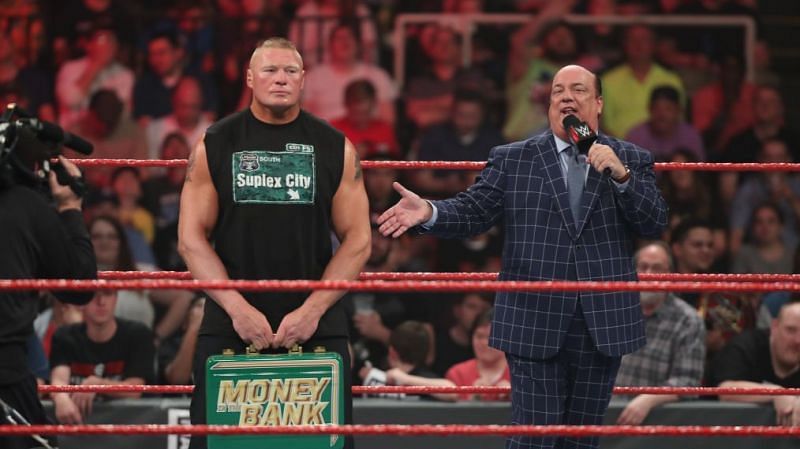 Brock Lesnar could cash in his contract in The Middle East