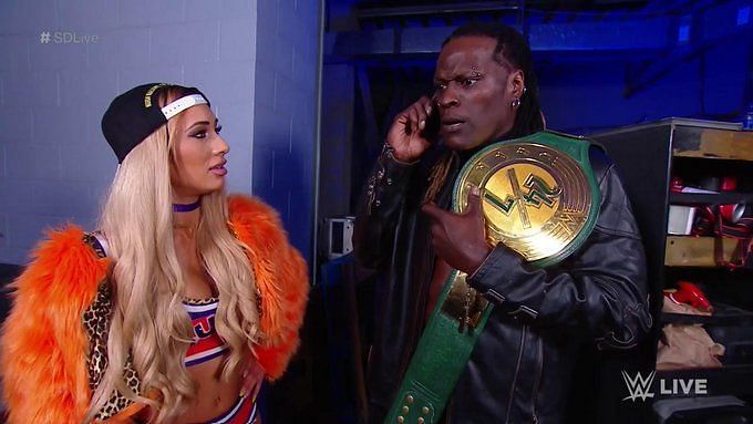 It wasn&#039;t a good night for R-Truth, who found out seconds before his match that he was defending his title tonight