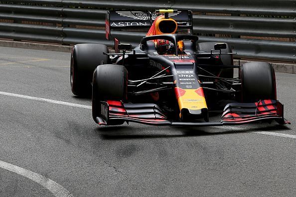 Gasly in action for the F1 Grand Prix of Monaco