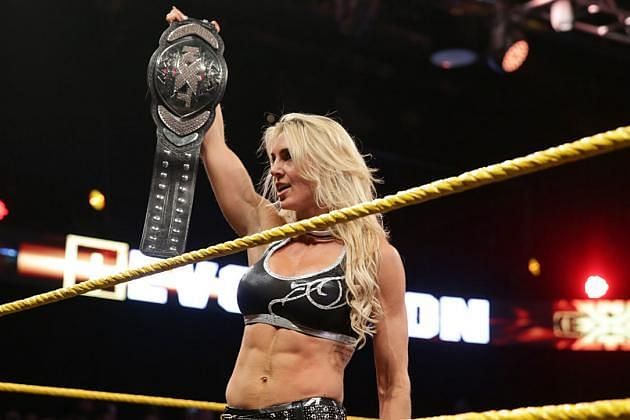 Charlotte as the NXT Women&#039;s Champion