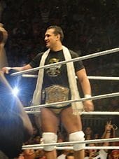 Del Rio as WWE Champion in 2011