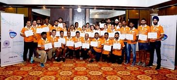 FIH Academy educator course and FIH Academy-Hockey India Coaching Education Pathway Level 1 Coaching Course gets underway in Bhubaneswar