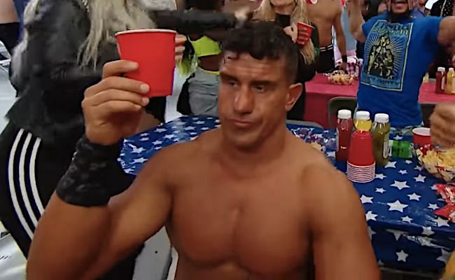 If you were booked like EC3 has been in 2019, you&#039;d be drinking too.