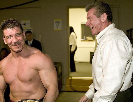 Vince and Guerrero backstage