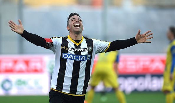 Di Natale scored 28 league goals for Udinese during the 2010-11 season