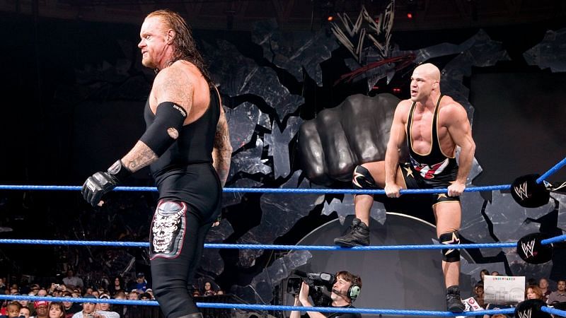 Kurt Angle and the Undertaker go way back