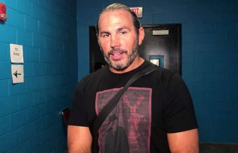 Matt Hardy Announcing his 