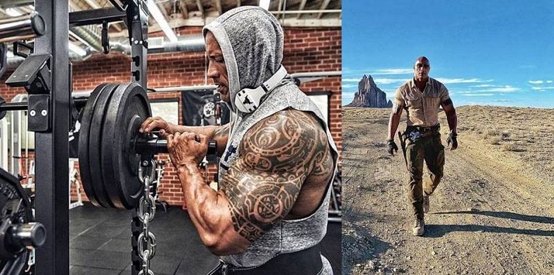 The Rock aka Dwayne Johnson is undoubtedly one of the hardest working people in the world