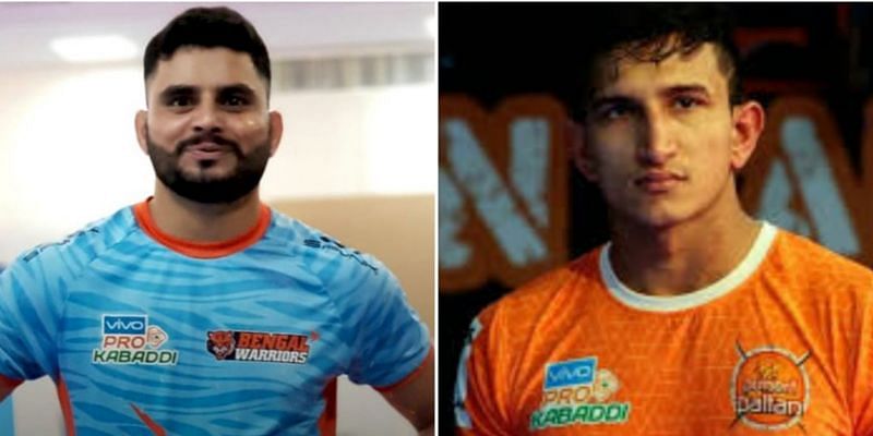 The new corner duo for Bengal Warriors: Baldev Singh and Rinku Narwal.