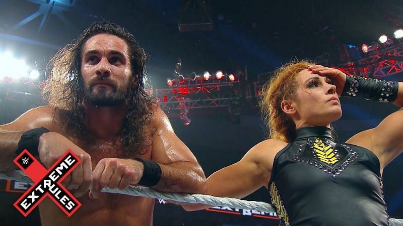 It was a rough night for Becky Lynch and Seth Rollins