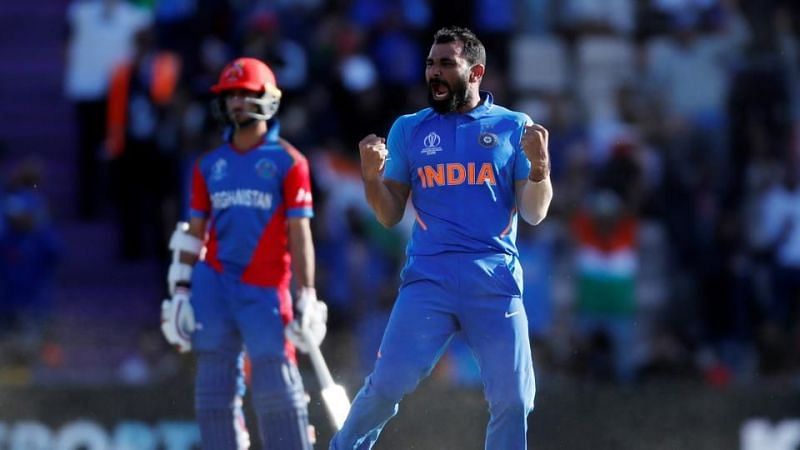 Mohammed Shami&#039;s hat-trick helped India clinch victory over Afghanistan.