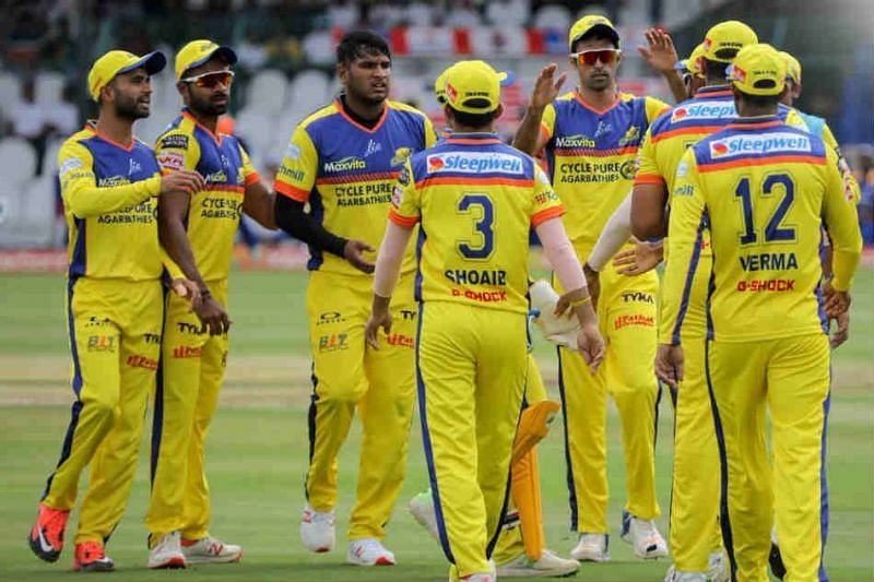 The Mysuru Warriors outfit wears a strong look at the end of the KPL 2019 auction