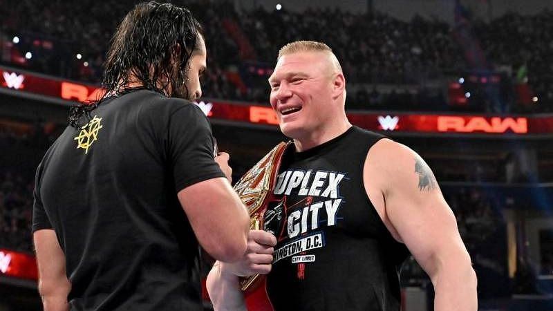 Brock Lesnar vs. Seth Rollins is scheduled for SummerSlam