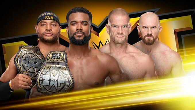 NXT Tag Team Championship in the main event