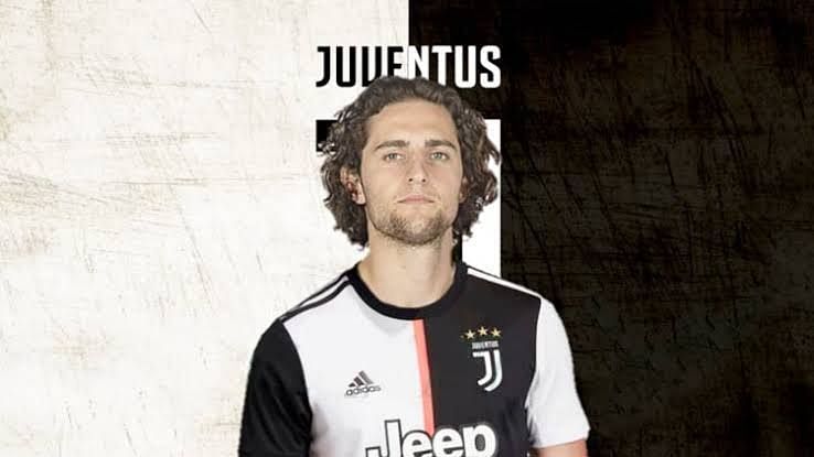 Juventus confirmed the signing of Adrien Rabiot on Tuesday