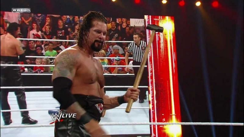 Nash briefly returned to the ring during the Summer of 2011, feuding with friend Triple H