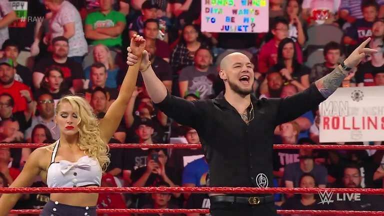 Lacey Evans defeated Natalya with the help of Baron Corbin