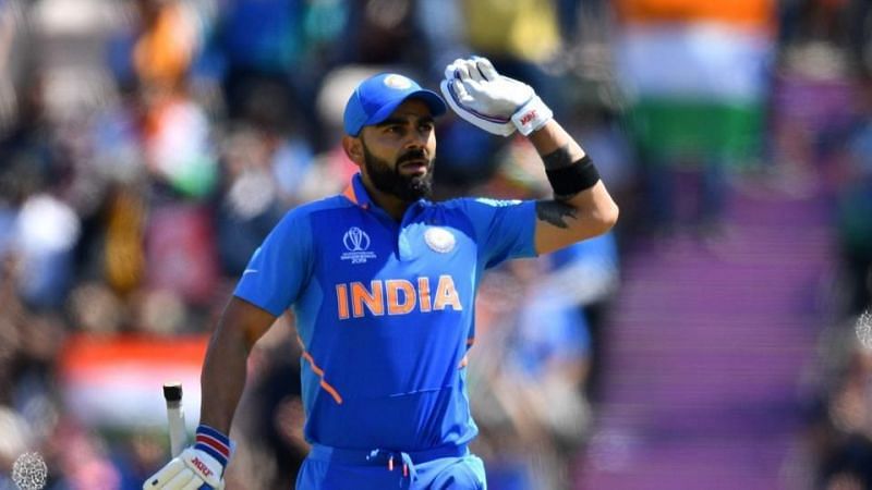 Virat Kohli - ICC Cricket World Cup 2019. Source- hindustantimes.com